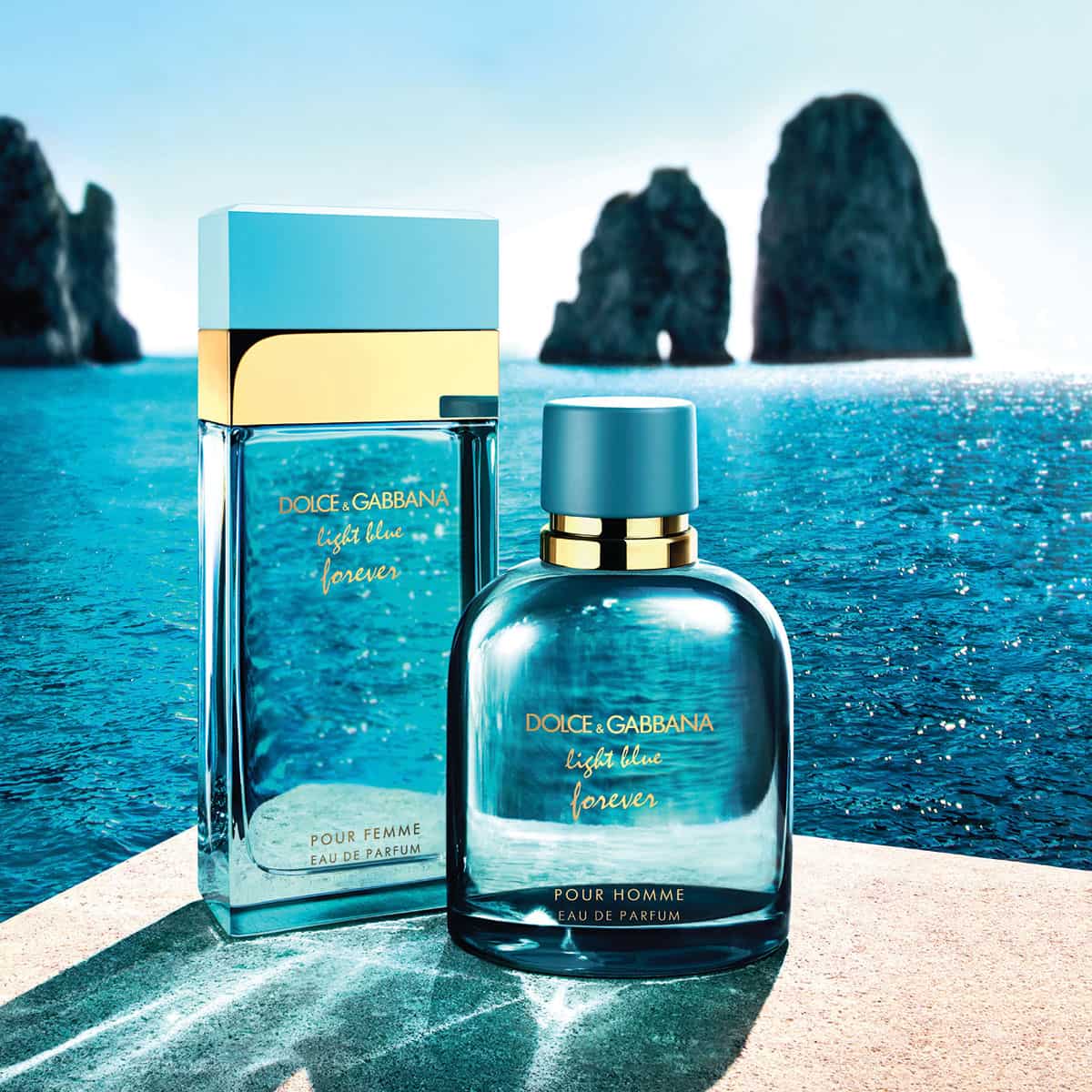 Bộ đôi nước hoa Dolce & Gabbana Light Blue Forever - Đồng điệu trong cả tâm hồn