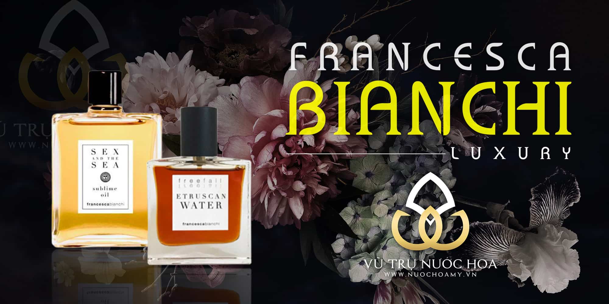 Tiết lộ 100+ dòng nước hoa niche Francesca Bianchi chính hãng cao cấp tại tphcm