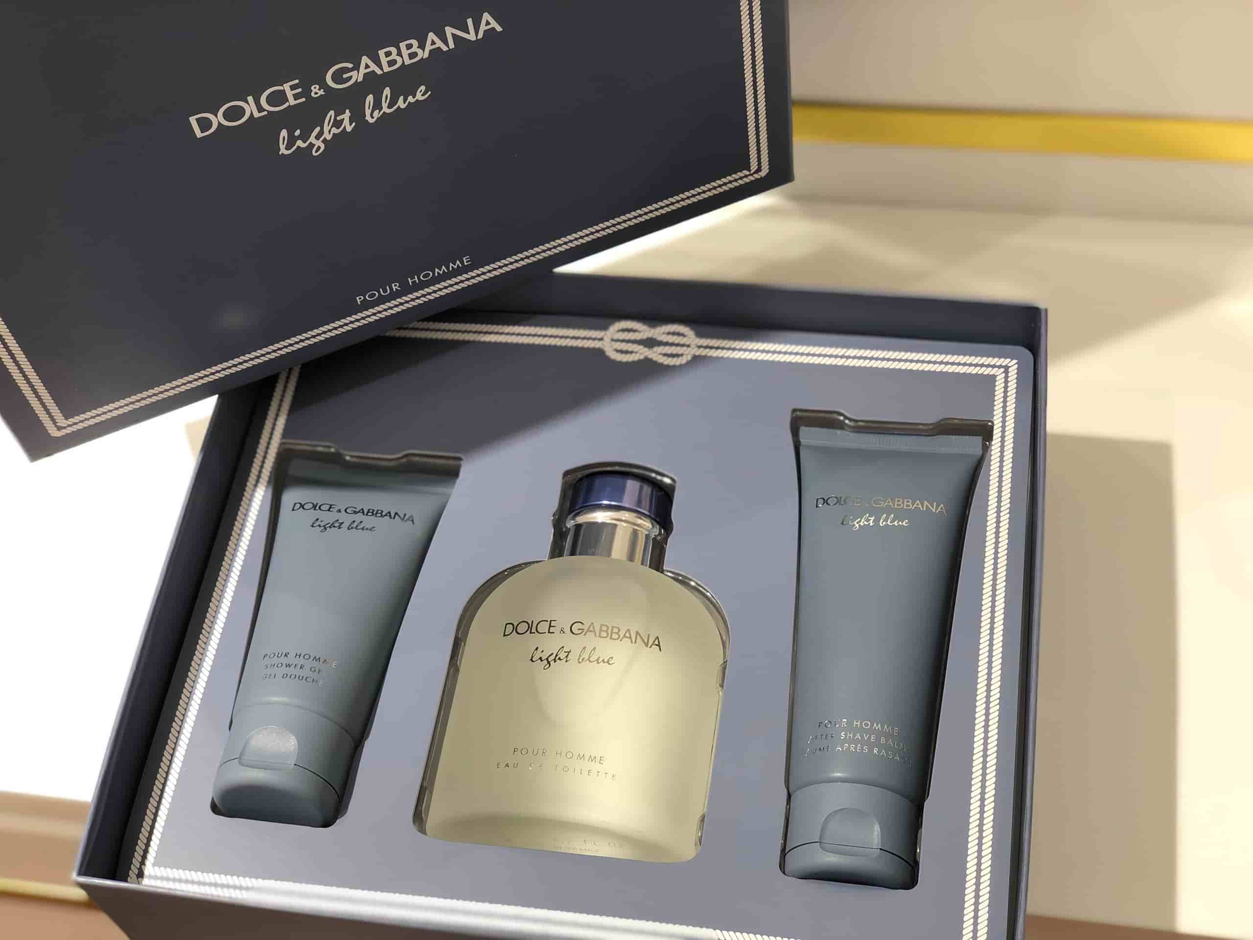 Gift set Dolce & Gabbana Light Blue 125ml Sp 3PC Men