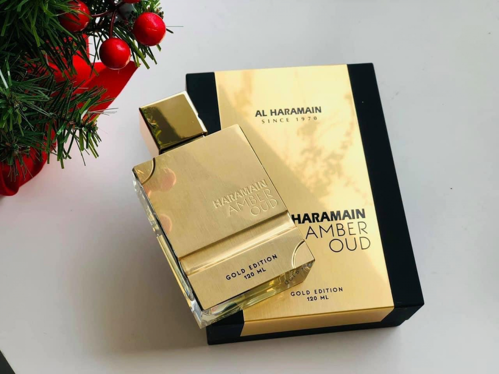 Nước Hoa Nam Unisex Al Haramain Amber Oud Gold Edition