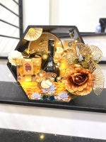 Hộp quà tặng biếu Tết cao cấp mã 53