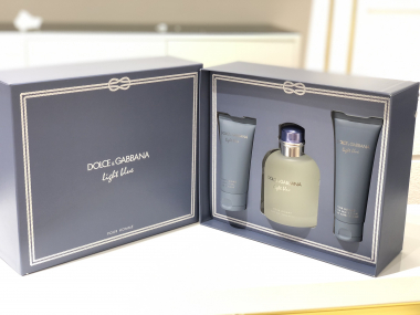 [GIFT SET] Bộ 3 sản phẩm nước hoa Dolce & Gabbana Light Blue 125ml for men có...